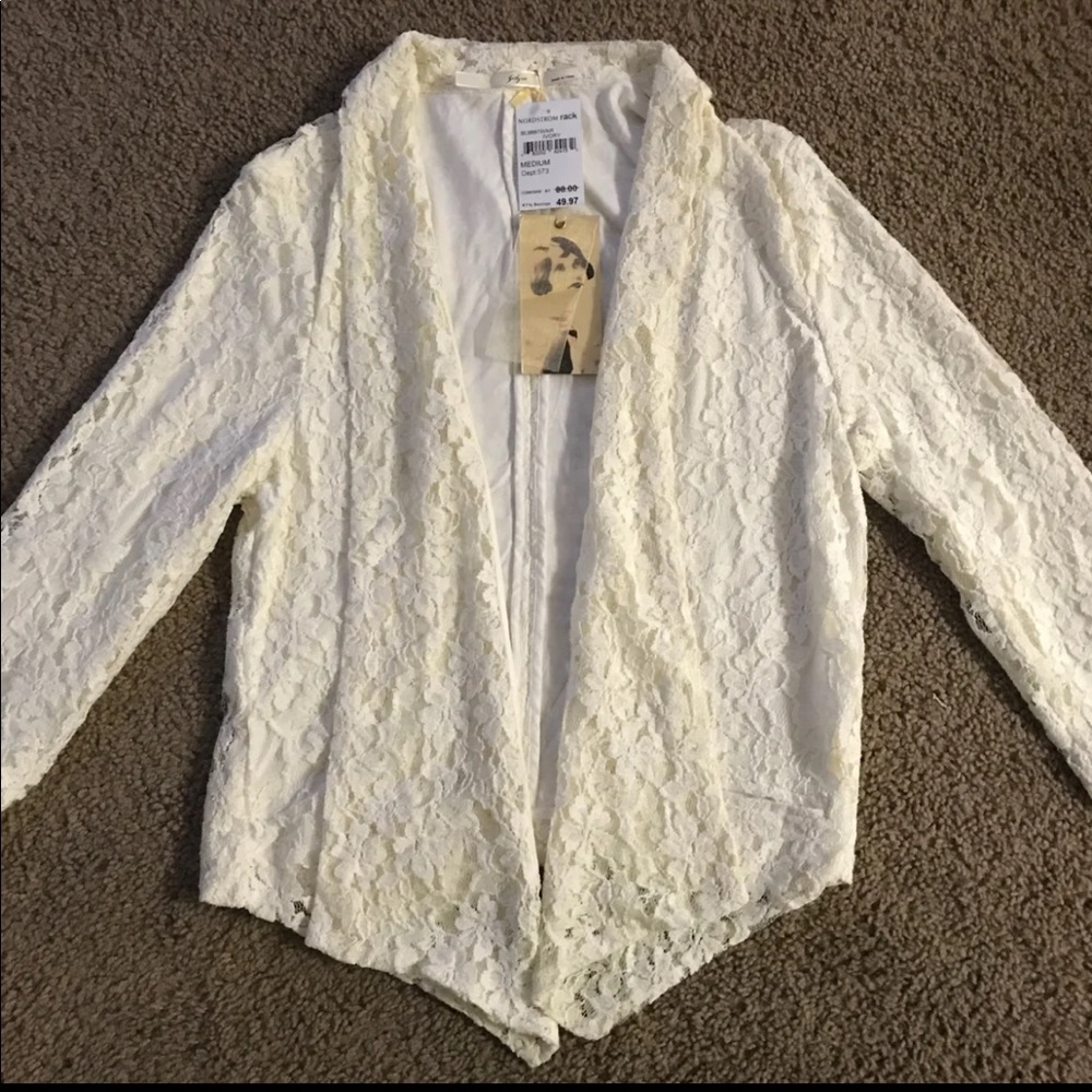 GIBSON Lace Blazer